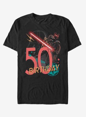 Star Wars Vader 50th Bday T-Shirt