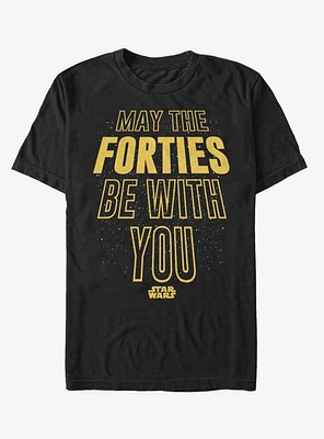 Star Wars Forties Be With You T-Shirt