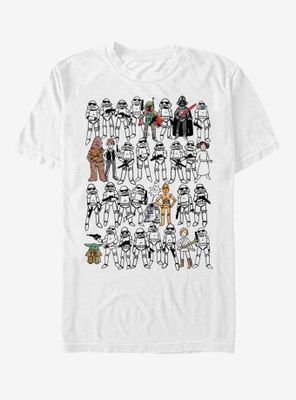 Star Wars Sketches T-Shirt