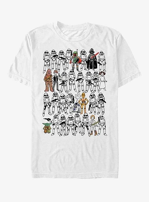 Star Wars Sketches T-Shirt