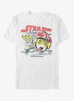 Star Wars Manga Print T-Shirt
