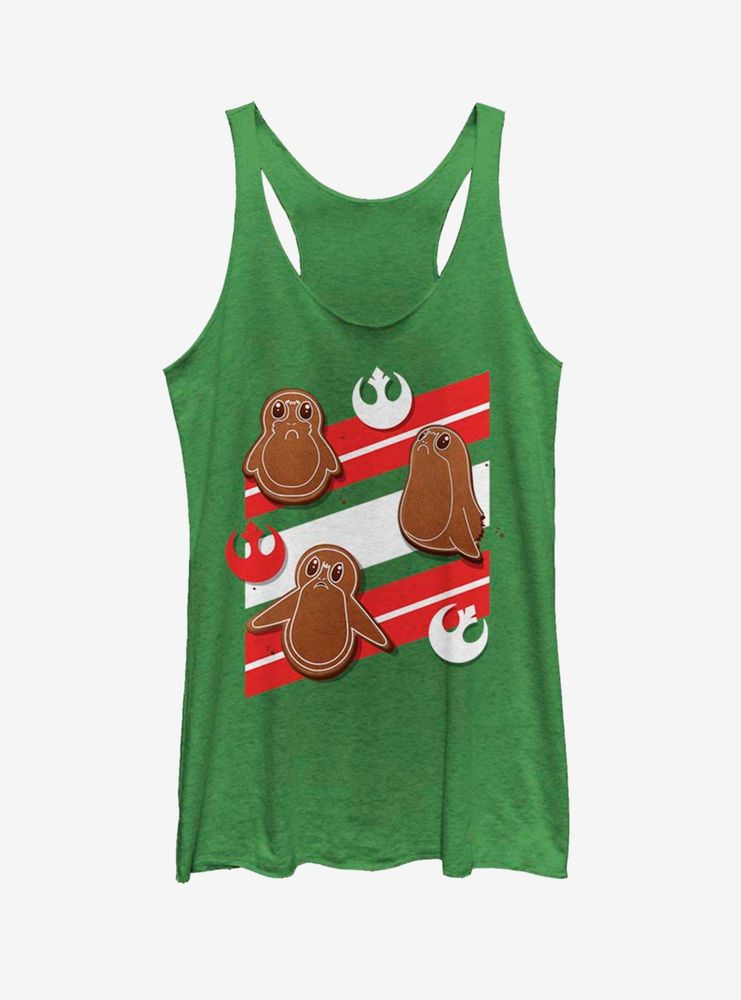 Star Wars: The Last Jedi Ginger Porgs Womens Tank Top