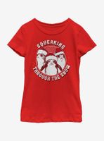 Star Wars: the Last Jedi Squeaking Through Snow Youth Girls T-Shirt