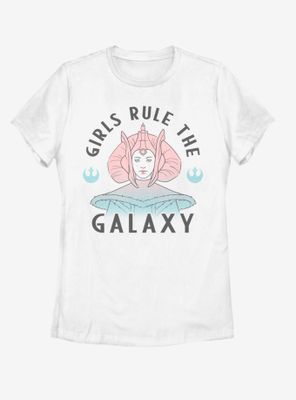 Star Wars Amidala Rules Galaxy Womens T-Shirt