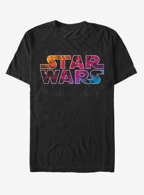 Star Wars Anime Glow Logo T-Shirt
