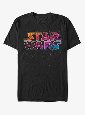 Star Wars Anime Glow Logo T-Shirt