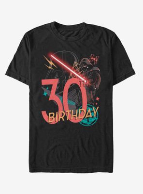 Star Wars Vader 30th Birthday T-Shirt