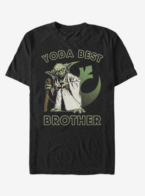 Star Wars Yoda Best Brother T-Shirt