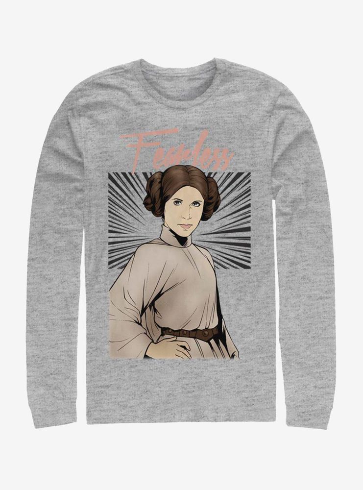 Star Wars Leia Fearless Long-Sleeve T-Shirt