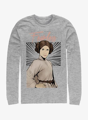 Star Wars Leia Fearless Long-Sleeve T-Shirt