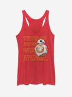 Star Wars: The Force Awakens This Is How We Roll Front Womens Tank Top