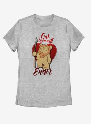 Star Wars Love Will Endor Womens T-Shirt