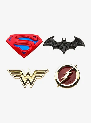 DC Comics Justice League Enamel Pins Set
