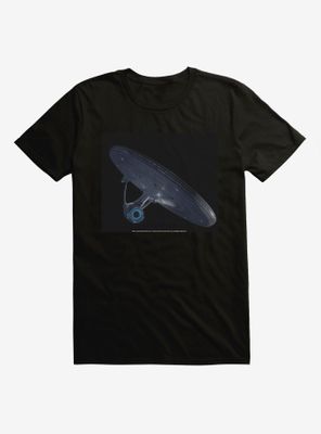 Star Trek Enterprise Ship Angled T-Shirt