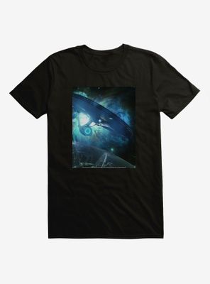 Star Trek Ship Flight Blue T-Shirt