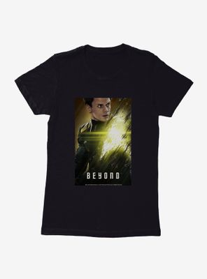 Star Trek Beyond Chekov Teaser Poster Womens T-Shirt