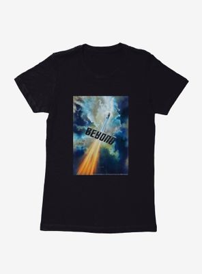 Star Trek Beyond Clouds Poster Womens T-Shirt