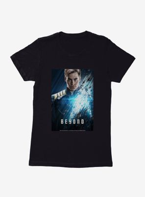 Star Trek Beyond Kirk Teaser Poster Womens T-Shirt