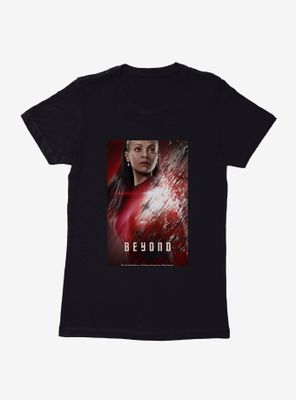 Star Trek Beyond Uhura Teaser Poster Womens T-Shirt