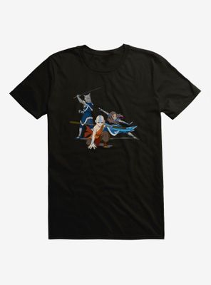 Avatar: The Last Airbender Battle Poses T-Shirt
