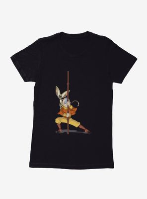 Avatar: The Last Airbender Aang Airbending Womens T-Shirt