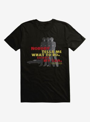 Knight Rider Nobody Tells Me What To Do T-Shirt