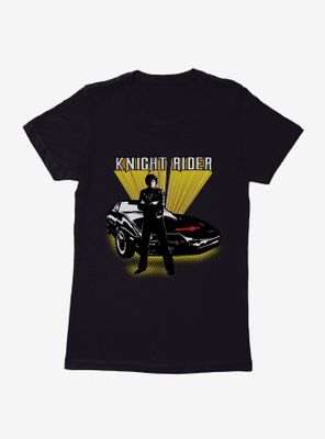 Knight Rider Spotlight Womens T-Shirt