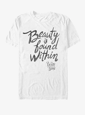 Disney Beauty And The Beast Is Found Within T-Shirt