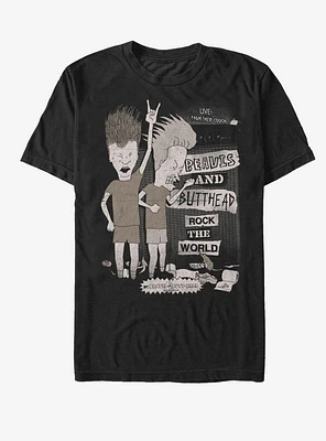 Beavis And Butthead Stack Rockers T-Shirt