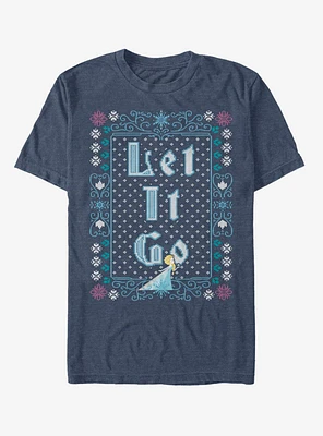 Disney Frozen Let It Go Ugly Sweater T-Shirt