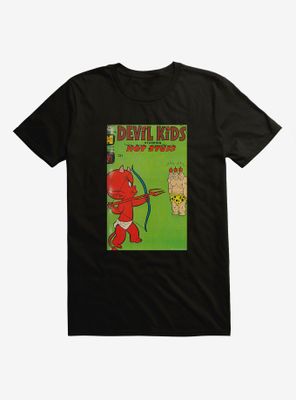 Hot Stuff The Little Devil Archery Comic Cover T-Shirt