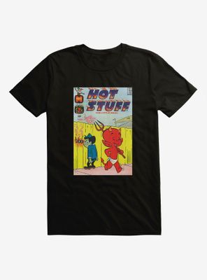 Hot Stuff The Little Devil Ball Game Comic Cover T-Shirt