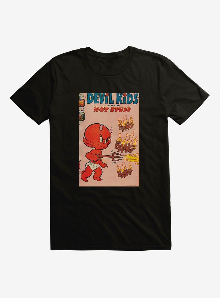 Hot Stuff The Little Devil Bang Comic Cover T-Shirt