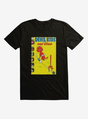 Hot Stuff The Little Devil Croquet Comic Cover T-Shirt