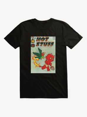 Hot Stuff The Little Devil Bird Watching Comic Cover T-Shirt