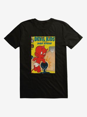 Hot Stuff The Little Devil Bowling Comic Cover T-Shirt