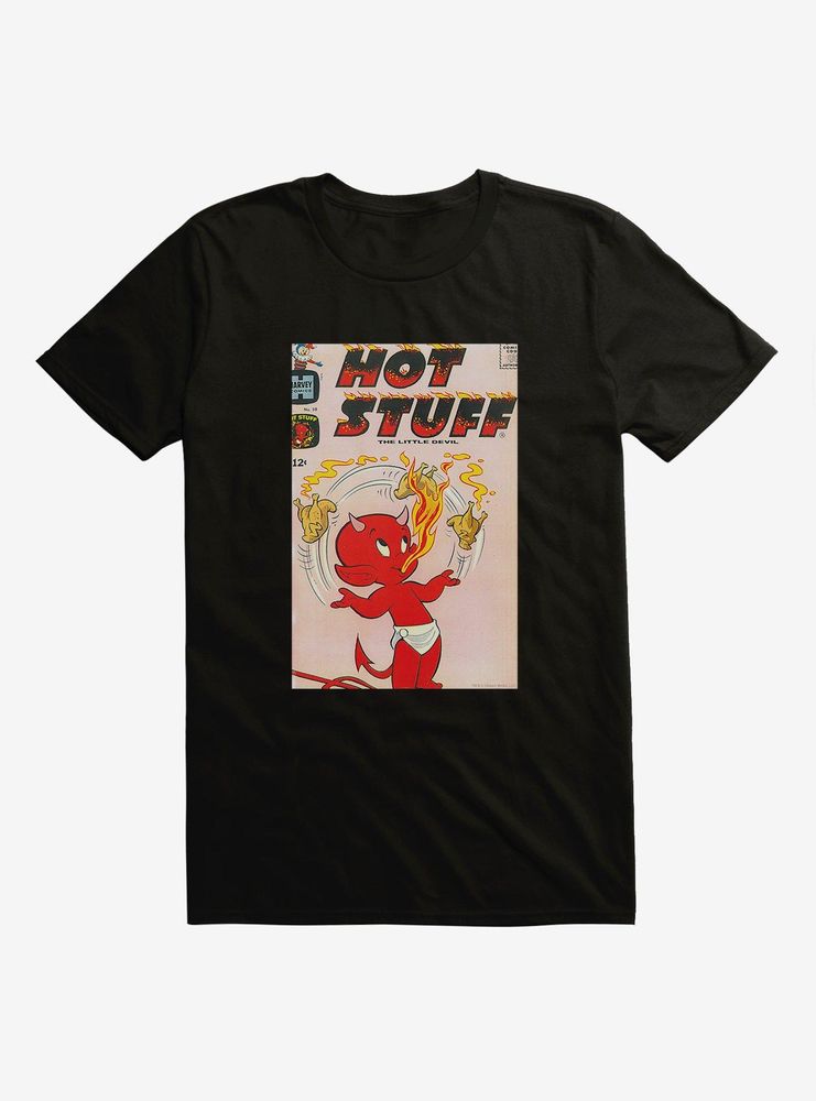 Hot Stuff The Little Devil Juggling Comic Cover T-Shirt