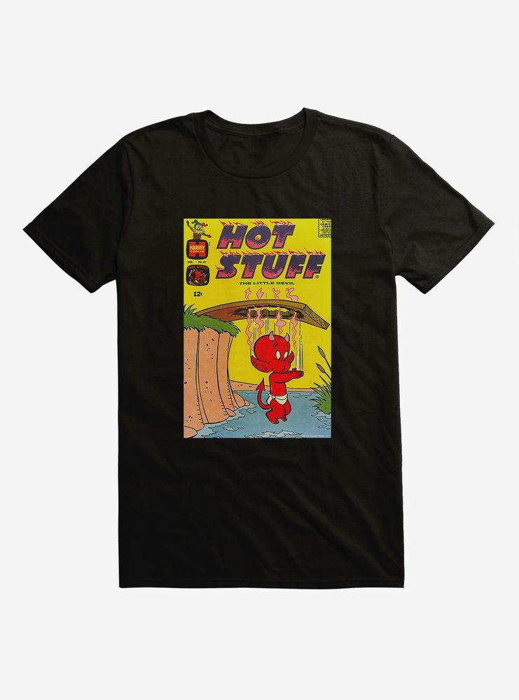 Hot Stuff The Little Devil Diving Comic Cover T-Shirt