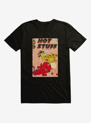 Hot Stuff The Little Devil Horn Attack Comic Cover T-Shirt