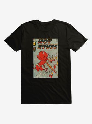 Hot Stuff The Little Devil Whistle Comic Cover T-Shirt