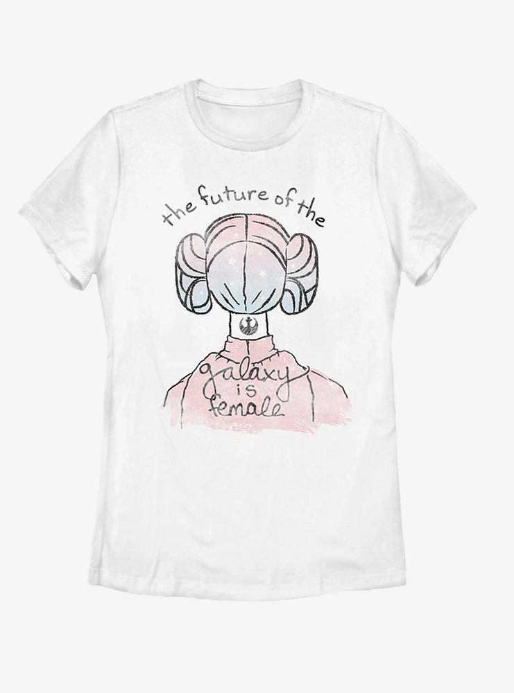 Star Wars Female Galaxy Womens T-Shirt