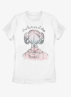 Star Wars Female Galaxy Womens T-Shirt