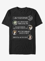 Star Wars Character Quotage T-Shirt