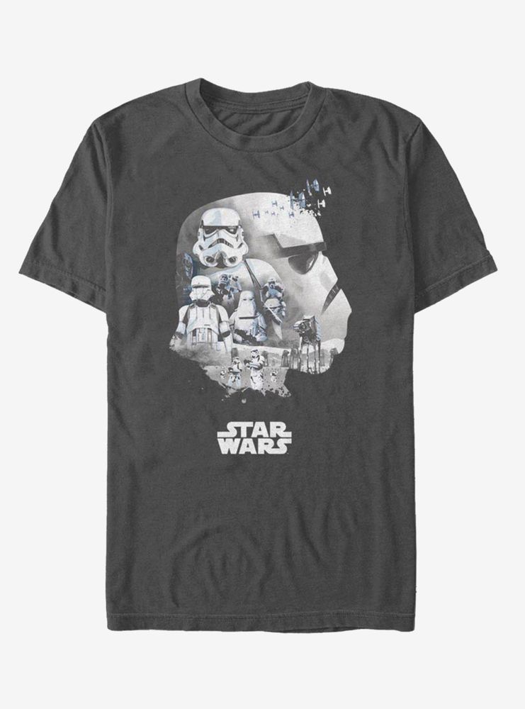 Star Wars Trooper Head Fill T-Shirt