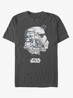 Star Wars Trooper Head Fill T-Shirt