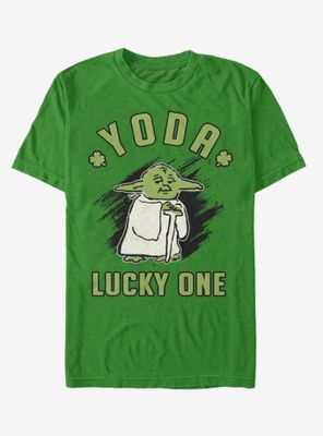 Star Wars Doodle Yoda Lucky T-Shirt