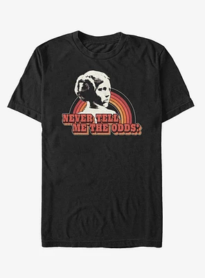 Star Wars Never Tell Me The Odds T-Shirt