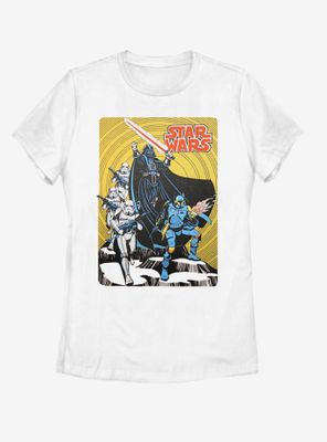 Star Wars Vintage Cover Womens T-Shirt