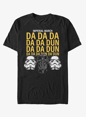 Star Wars Imperial March Music T-Shirt