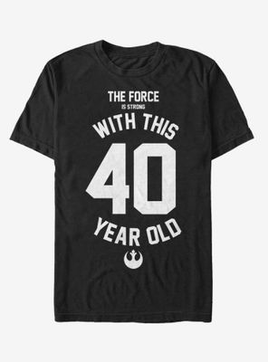 Star Wars Force Sensitive Forty T-Shirt